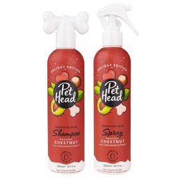 Pet Head Holiday Edition Shampoo & Spray Roasted Chestnut 2x300 ml